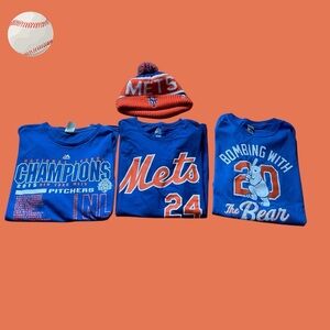 Mets‎ Bundle- 3 T-shirts XL and Hat